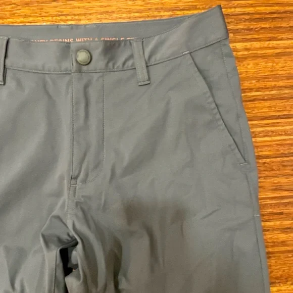 Rhône Commuter Pants Gray size 28 x 28 VGUC